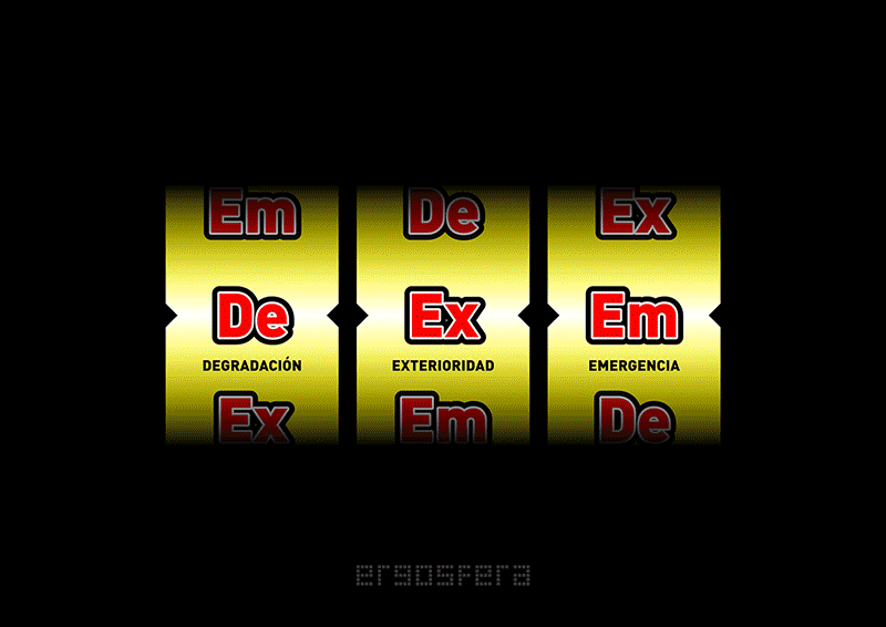 Degradación - Exterioridad - Emergencia